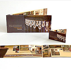 HLF Images Graphic Design and Web Development Consultant - Red Mountain Furniture Rack Card