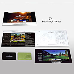 HLF Images Graphic Design and Web Development Consultant - Bearkat Chalets Booklet
