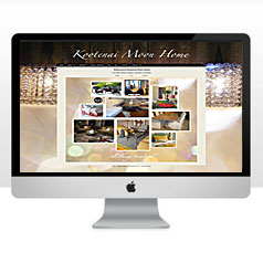 HLF Images Graphic and Web Design - Kootenay Moon Furniture
