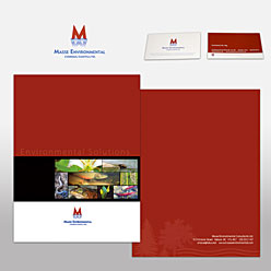 HLF Images Graphic Design and Web Development Consultant - Masse-environmental folders & cards