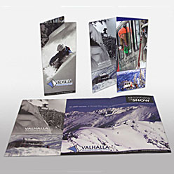 HLF Images Graphic Design and Web Development Consultant - Valhalla Powdercats Brochure